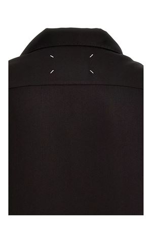 Camicia in twill di rayon nero MAISON MARGIELA | S50DR0006S60495900